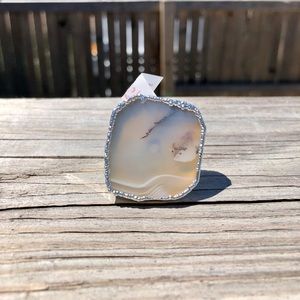 Charlene K Montana agate ring